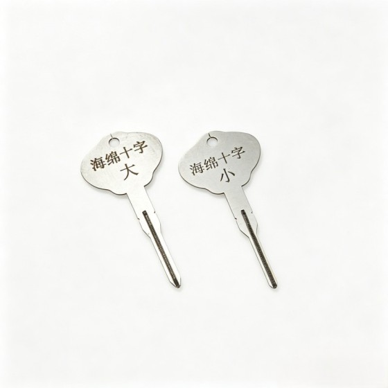 Steel Cross Lock Pick