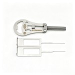 Meijiale Double-Row Curved Key Blank