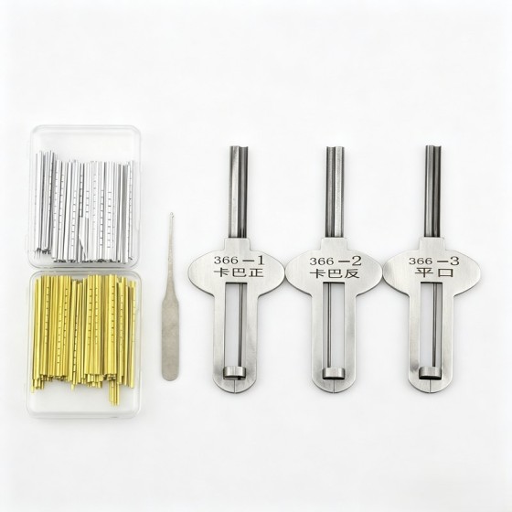 Integrated Guide Pin AB Set (3-Piece)