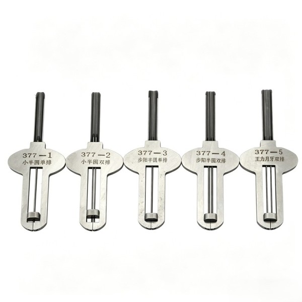 Integrated Guide Pin Half-Round Set (5-Piece)
