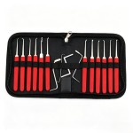 Stainless Steel Lock Pick Set (12-Piece)