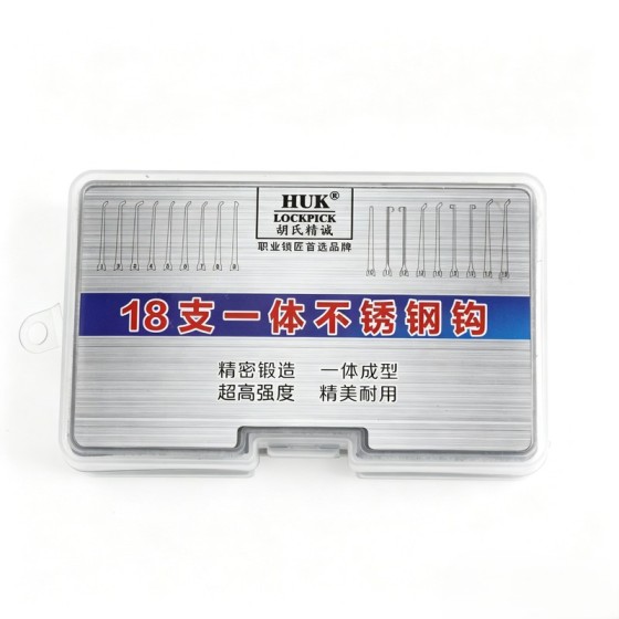 Stainless Steel Lock Pick Set (18-Piece)