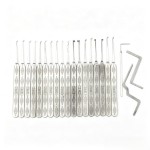 Stainless Steel Lock Pick Set (18-Piece)