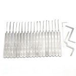 Stainless Steel Lock Pick Set (18-Piece)