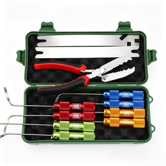Security Door No-Disassembly Panel Hook Set