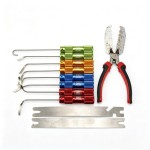 Security Door No-Disassembly Panel Hook Set