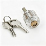 Clear Acrylic Practice Lock (Training)