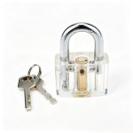 Clear Acrylic Practice Lock (Training)