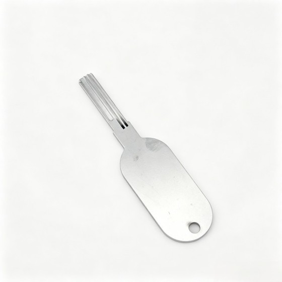 Alloy Steel Large-Handle Super-B Single-Row Curved (Snake Groove) Foil Quick Open Tool