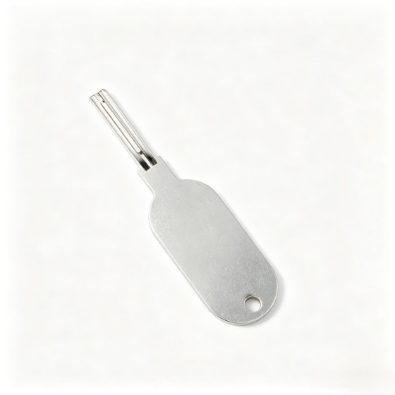 Alloy Steel Large-Handle Universal Half-Round Crescent Single-Row Foil Tool