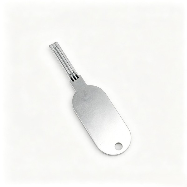 Alloy Steel Large-Handle Universal (Buyang/Xinduo/Panpan) Half-Round Crescent Double-Row Foil Tool