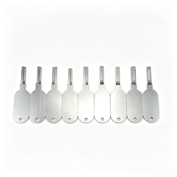 Alloy Steel Large-Handle Foil Tool Set (9-Piece)