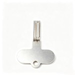 Alloy Steel Super-B Double-Row Curved (3/4 Groove Universal) Foil Key
