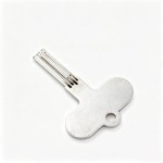 Alloy Steel Super-B Double-Row Curved (3/4 Groove Universal) Foil Key