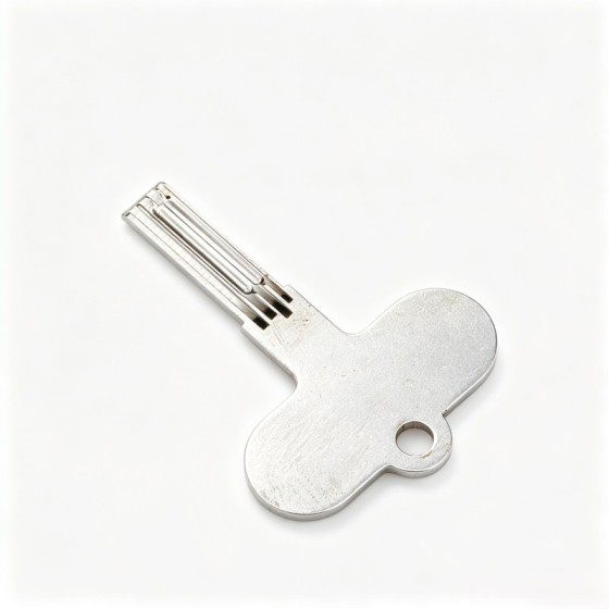 Alloy Steel Super-B Double-Row Curved (3/4 Groove Universal) Foil Key