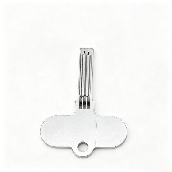 Alloy Steel Universal Half-Round Double-Row Foil Key