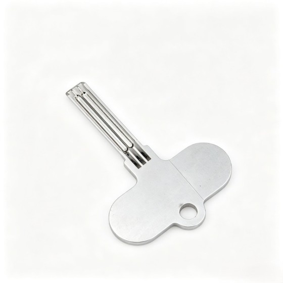 Alloy Steel Universal Half-Round Double-Row Foil Key