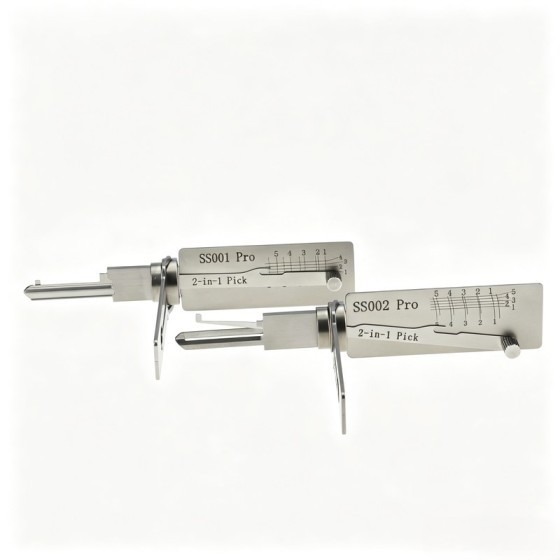 S-Groove & Double Straight-Groove Electric Lock 2-in-1 Tool 001/002