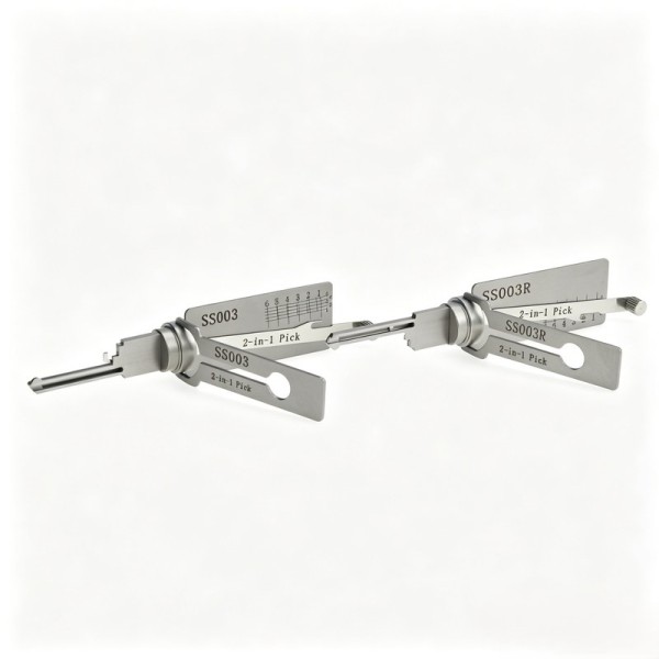 Straight-Groove Padlock 2-in-1 Tool Set 003/003R (Left & Right, 2-Piece)