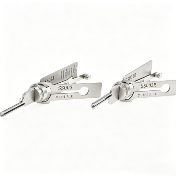 Straight-Groove Padlock 2-in-1 Tool Set 003/003R (Left & Right, 2-Piece)
