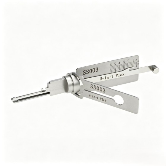 Straight-Groove Padlock 2-in-1 Positioning Tool (Left)