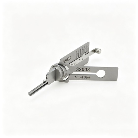 Straight-Groove Padlock 2-in-1 Positioning Tool (Left)