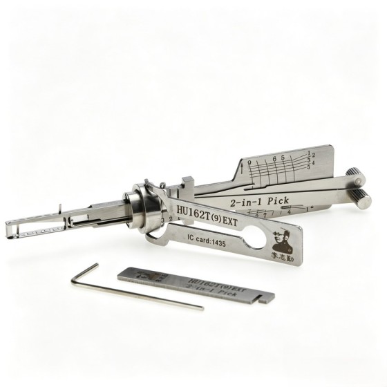 LISHI 2-in-1 Pick HU162T (9-Tooth, VW)