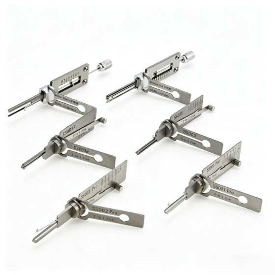 Civil Lock 2-in-1 Positioning Tool Master Set (6-Piece)