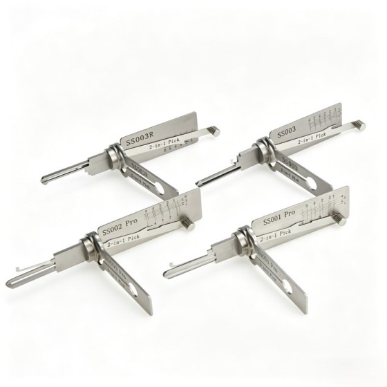 Civil Straight-Groove 2-in-1 Positioning Tool Set (4-Piece)