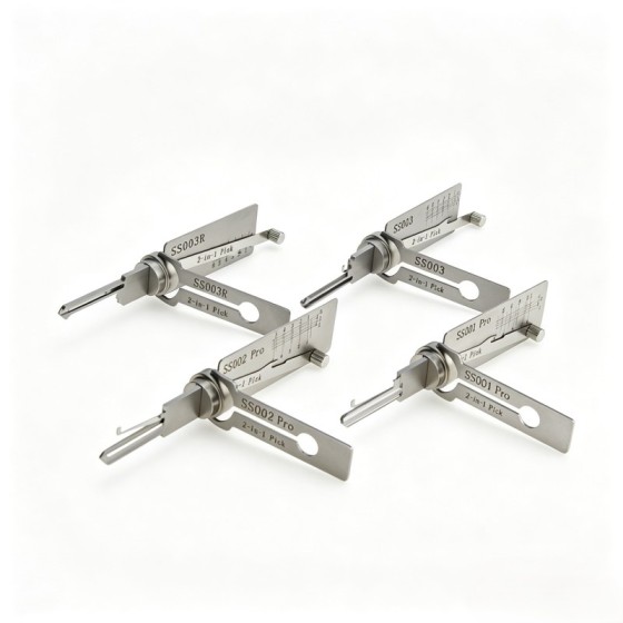 Civil Straight-Groove 2-in-1 Positioning Tool Set (4-Piece)