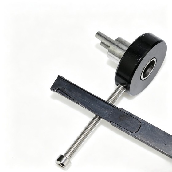 Black Steel Short HU66 Quick-Open Brush Hook (VW / Audi)